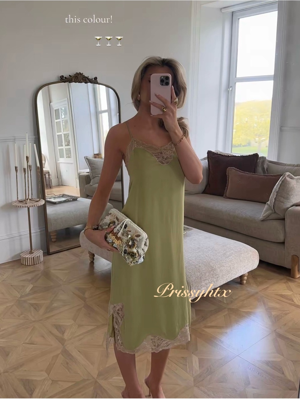ZARA ZW COLLECTION SATIN LACE DRESS